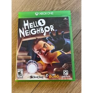 Hello Neighbor Video Game Xbox One Stealth Horror Game